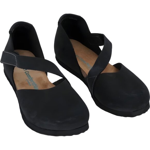 Comfortfüße Alya Women's Black Flat EU 41